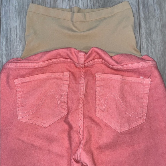 Motherhood Maternity Pink Jeans - Picture 4 of 6